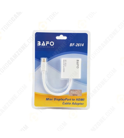 Bafo BF-2614 Mini DisplayPort to HDMI Cable Adapter